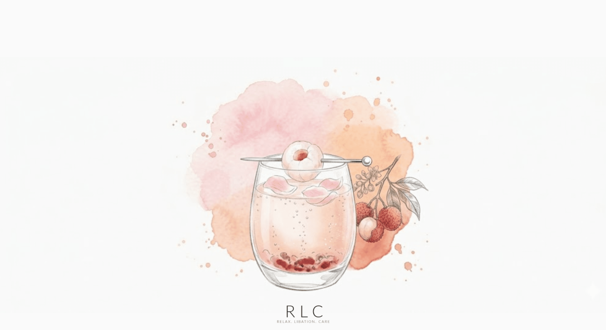 The Spring Petal: A Lychee & Rose Water Easter Mocktail Recipe